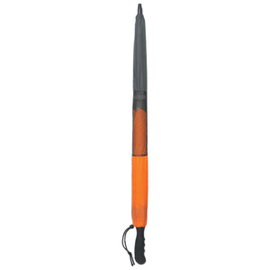 60" Arc Square Umbrella - Orange With Gray