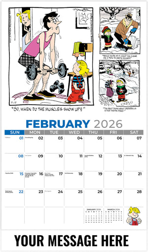 Dennis The Menace - 2026 Promotional Calendar