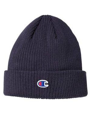 Champion Cuff Beanie With Patch