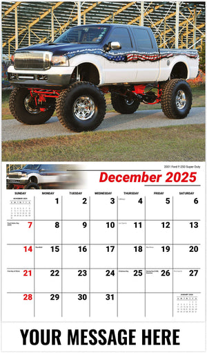 Pumped-Up Pickups - 2026 Promotional Calendar