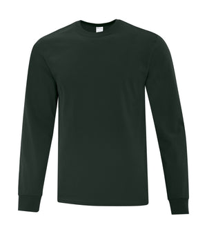 ATC Everyday Cotton Long Sleeve Tee - Color - CM1001 - Dark Green