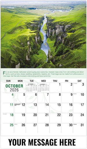 Go Green - 2026 Promotional Calendar