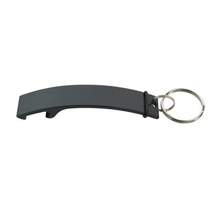 Curve Aluminum Bottle Opener - Black