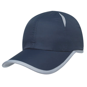 Hit-Dry Contrasting Cap - Navy With Grey