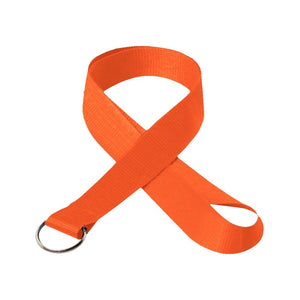 1" BEST Value Lanyard - Orange