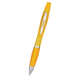 Twin-Write Pen With Highlighter (Translucent Yellow)