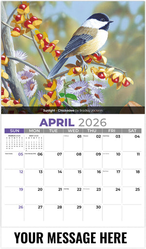 Garden Birds - 2026 Promotional Calendar