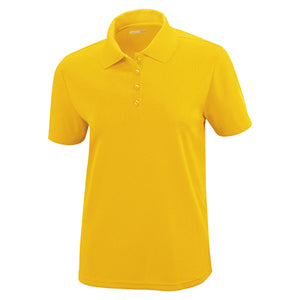 Core365 Origin Pique Polo - Ladies - Campus Gold