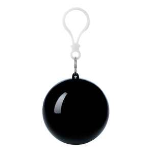 Poncho Ball Key Chain - HT_7741 - Black