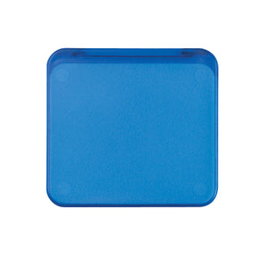 Dual Magnification Folding Mirror - Translucent Blue