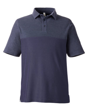 Core365 Men's Fusion ChromaSoft Colorblock Polo