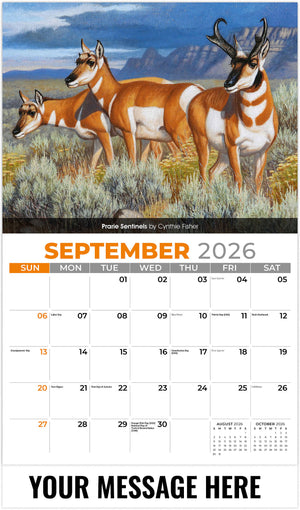 Wildlife Portraits - 2026 Promotional Calendar