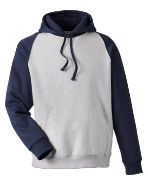 Team 365 Unisex Zone HydroSport™ Heavyweight Colorblock Hooded Sweatshirt