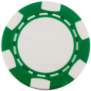 Ball Marker Dome - Casino Chips - KL_0632 - Green