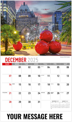 Scenes of Western Canada - 2026 Promotional Calendar