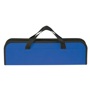 3-Piece BBQ Set In Case - Blue