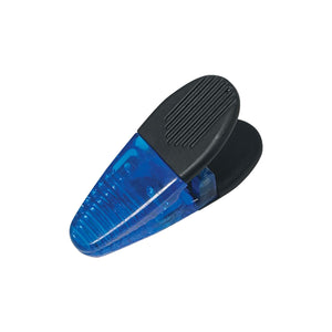 Alligator Clip - Blue With Black