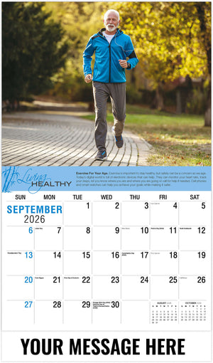 Living Healthy - 2026 Promotional Calendar