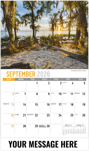 Scenes of Southeast USA - 2026 Promotional Calendar