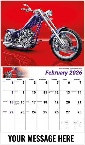 Motorcycle Mania - 2026 Promotional Calendar