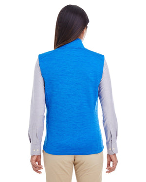 Devon & Jones Ladies' Newbury Mélange Fleece Vest