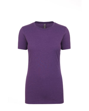 Ladies' CVC T-Shirt - Purple Berry