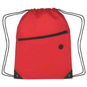 Sports Pack with Zipper HT_3065S - Red