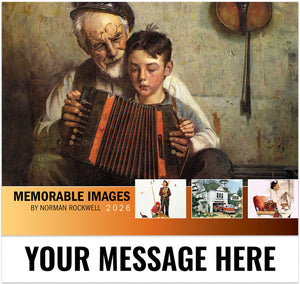 Memorable Images by Norman Rockwell Memory - 2026 Promotional Calendar