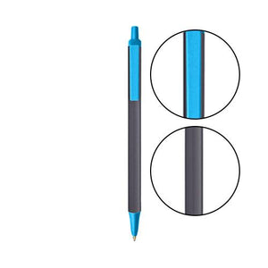 Slate BIC® Clic Stic® Pen - Slate With Blue