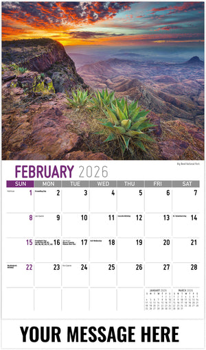 Scenes of Texas - 2026 Promotional Calendar