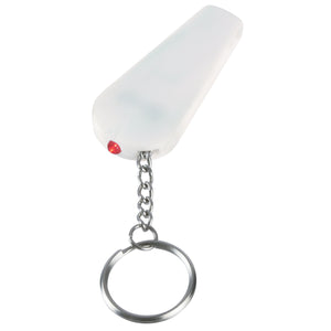 Whistle Light/Key Chain - White