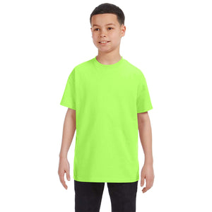 Gildan Youth Heavy Cotton™ T-Shirt - Neon Green