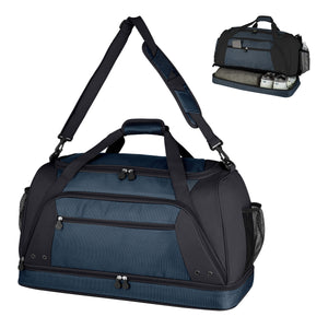 Rockfest Drop-Bottom Duffel Bag (Black)