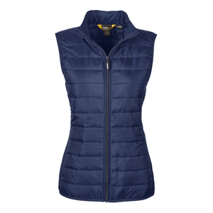 Core365 Packable Puffer Vest - Women - CE702W - Classic Navy