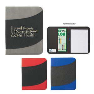 Non-Woven 8 ½" x 11" Bubble Padfolio