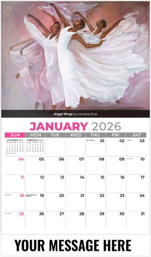 Celebration of African American Art - 2026 Promotional Calendar