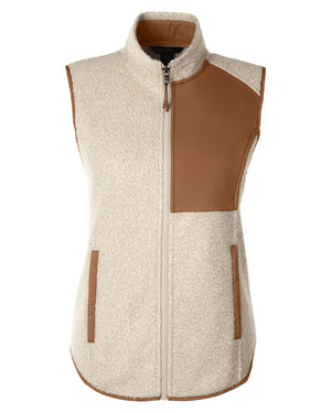 North End Ladies' Aura Sweater Fleece Vest