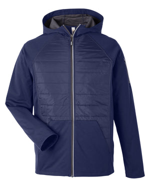 Core365 Unisex Techno Lite Hybrid Hooded Jacket