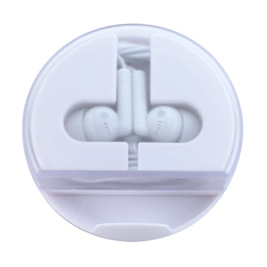 Ear Buds And Phone Stand Combo - Clear