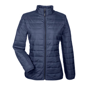 Core365 Puffer Jacket - Women ACCE700W (Navy)