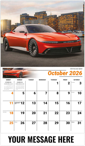 Exotic Cars - 2026 Promotional Calendar