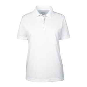 Core365 Origin Performance Pique Polo with Pocket - Women's AC78181P (White)