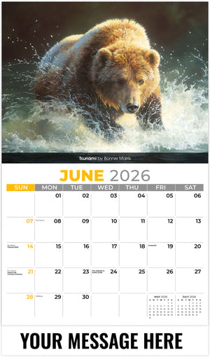 Wildlife Portraits - 2026 Promotional Calendar