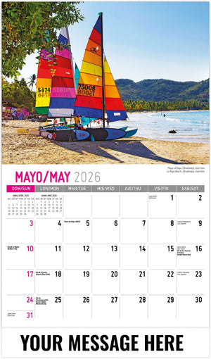 Scenes of Mexico (Bilingual) - 2026 Promotional Calendar