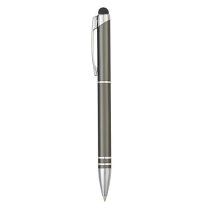 Baldwin Stylus Pen - Gun Metal With Silver