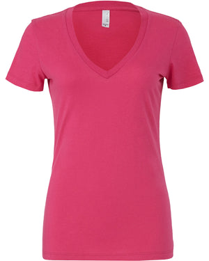 Bella + Canvas Ladies' Relaxed Jersey V-Neck T-Shirt