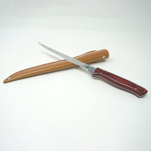 Fillet Knife with Wood Handle - CM1061