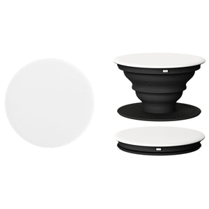 PopSockets PopGrip - White With Black