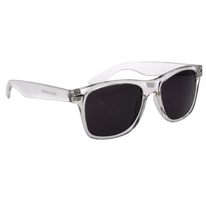 Malibu Sunglasses - Translucent Clear