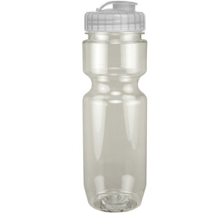 22 oz. Translucent Contour Bike Bottle - CM0317 - Clear